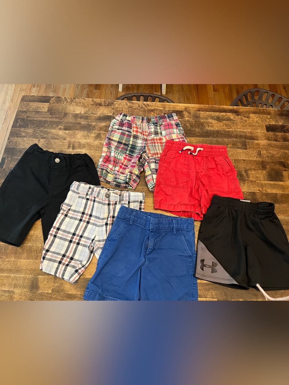 3T Boys' Shorts Bundle - Gap, Nautica, under armour, quicksilver. 6 pairs shorts